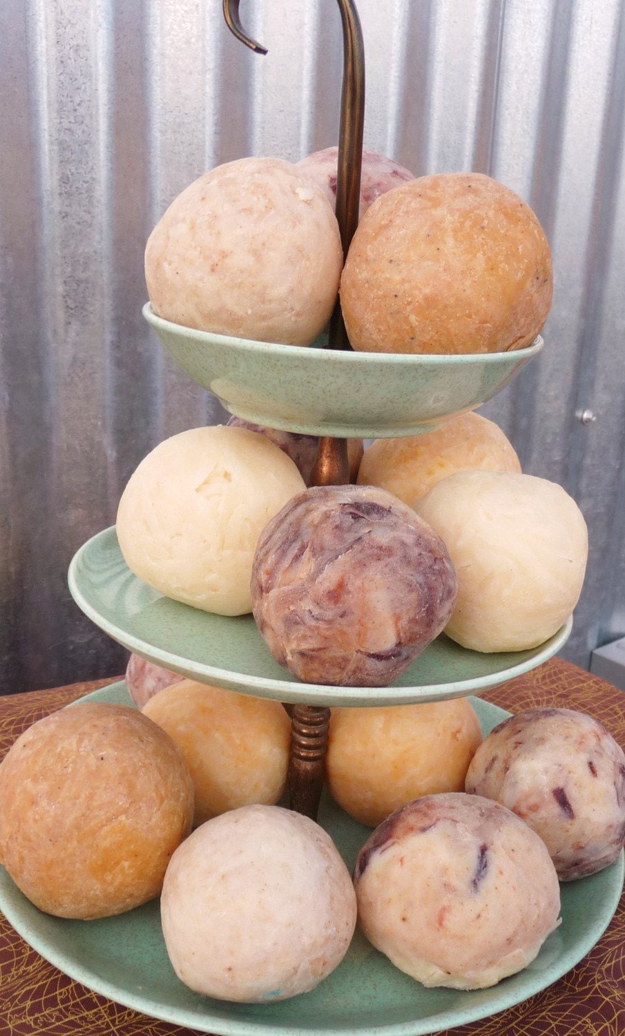 SALE SALE SALE///Soap Ball// hand shaped natural soap