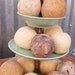 SALE SALE SALE///Soap Ball// hand shaped natural soap