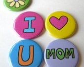 I Love You Mom Magnet Set