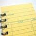 Library Card Notebooks set of 5