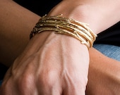 Gold Twig Cuff