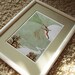 You Can Do It -Fine Art Collage Illustration Print Handmade Watercolor Paper 8x12, Sportsman jumping into the sky