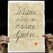 Träume süss von sauren Gurken -German saying, Dream sweetly of sour gherkins,  Typografic Print, handwritten words Watercolor Paper 8x12 "