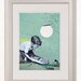 LARGE: Boy with boat, Fine Art Archival Print 12 x 16,5 inch (A3) on matt paper of Sabrina Tibourtine, froschkind