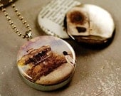 Dream Photo Locket - Carousel, Angel - Magnetic Interchangeable Necklace - by ThisYearsGirl and Polarity