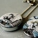 Seaside Mirror Locket Necklace - Magnetic and Interchangeable by Polarity and StudioMME - Starfish, Whale, Boat