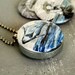 Seaside Mirror Locket Necklace - Magnetic and Interchangeable by Polarity and StudioMME - Starfish, Whale, Boat
