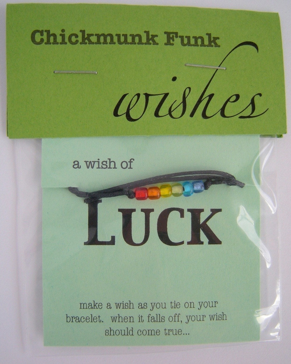 Wish Bracelet - LUCK