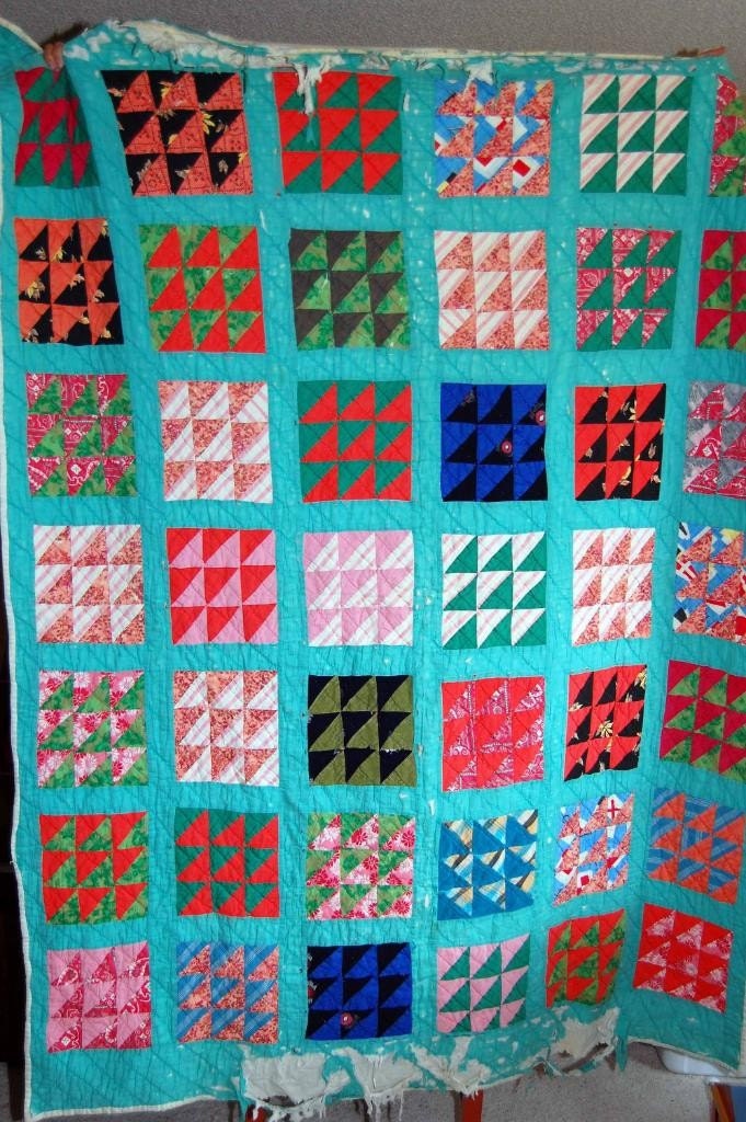 Vintage Cutter Quilt 59 x 78