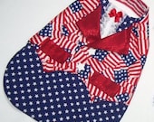 Pet Clothing Patriotic To Order Gentlemen's Vest  July 4th Independence Day Celebrations
