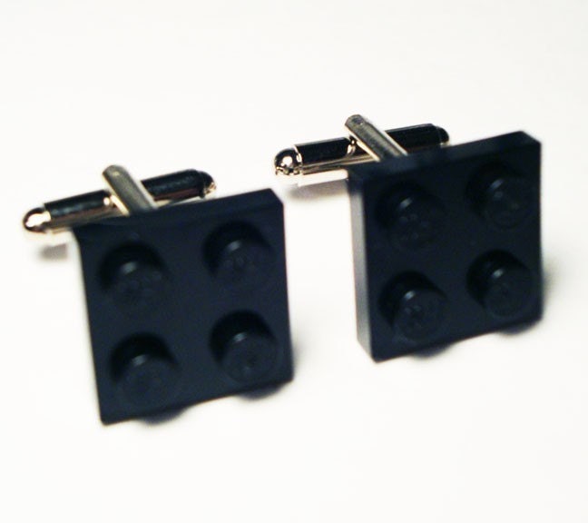 You choose the color of one pair tile cufflinks in FREE gift box
