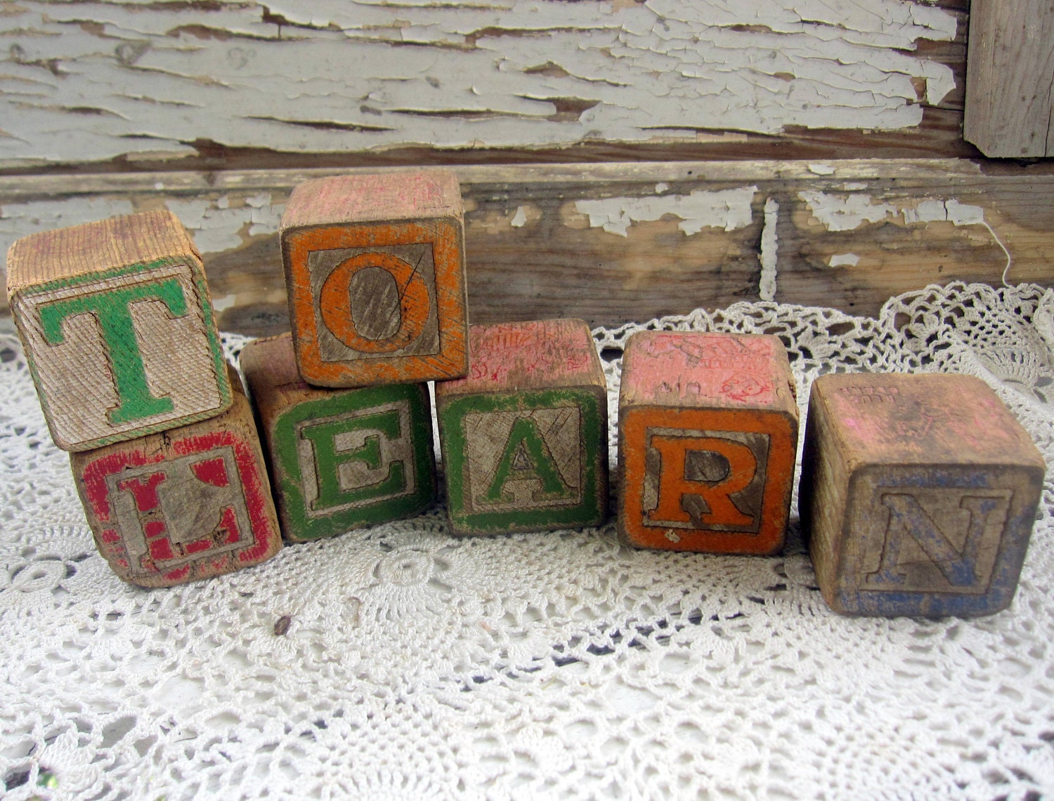RESERVED FOR DEANNA Vintage Blocks  Antique Toy Wood, Wooden, Alphabet Blocks, Primitive, cssteam, ofg team