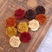 Wool Felt Flowers - NEW Mini Autumn Posies - The Original Wool Felt Posies