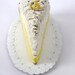 Reserved For Helen Lemon Meringue Pie Slice Recycled Sculpture
