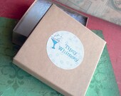 Add a gift box to your CHARM order with Tipsy Whimsey .. may purchase separately or add it to your order