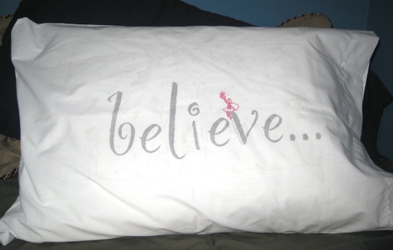 Pillowcase - Fairy Believe Glow in the Dark pillowcase Il_570xn