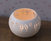 Porcelain Tea light Delight - Wedding Candle Holder N.6. Modern ceramic votive holder. Designed and crafted by Wapa Studio. - wapa