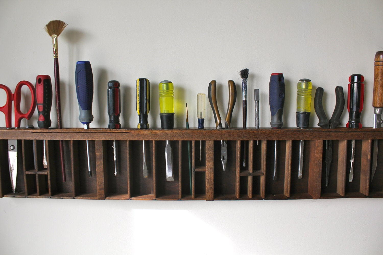 Printer drawer Tool organization