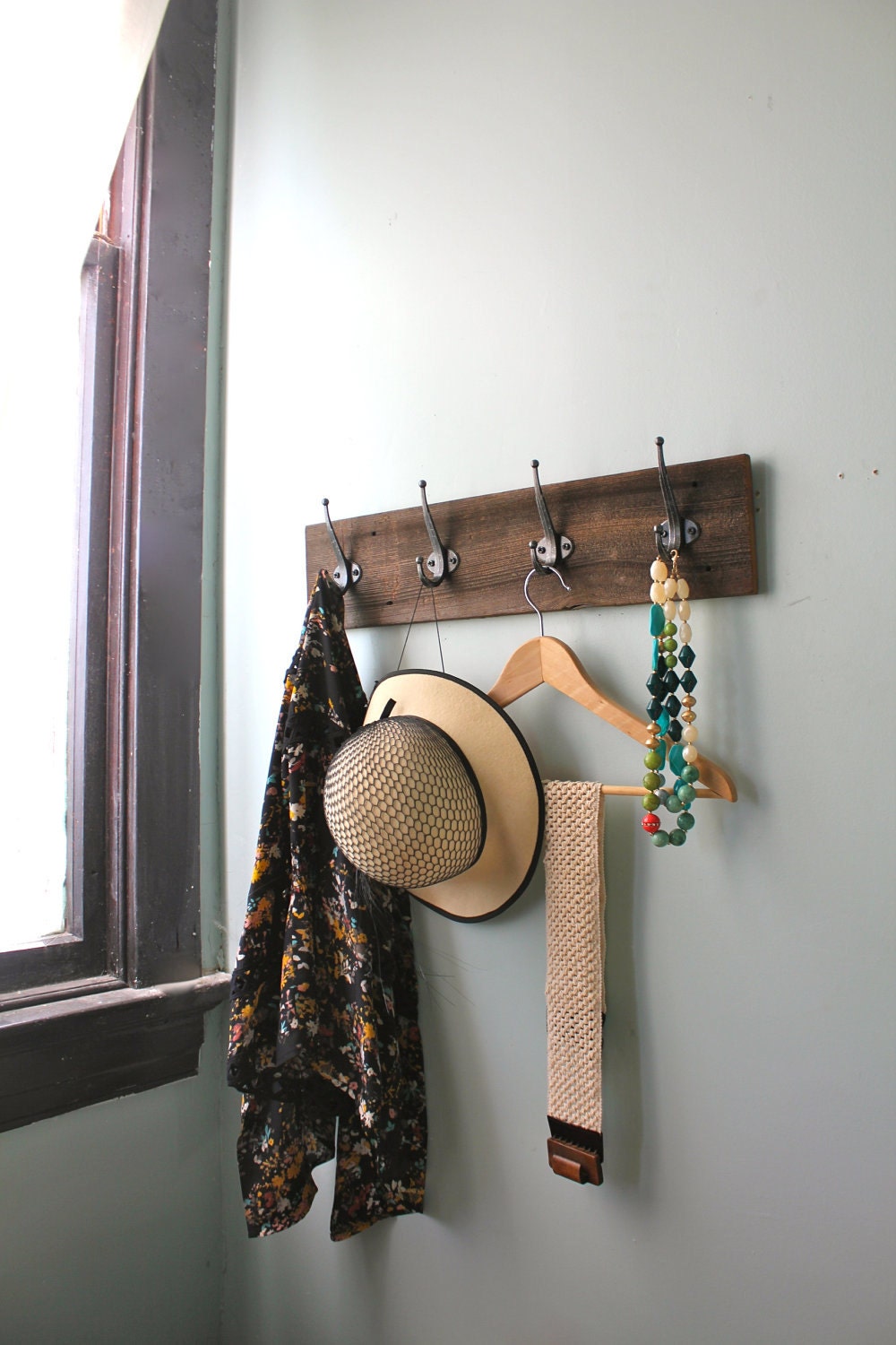 Reclaimed Wood Coat Hanger
