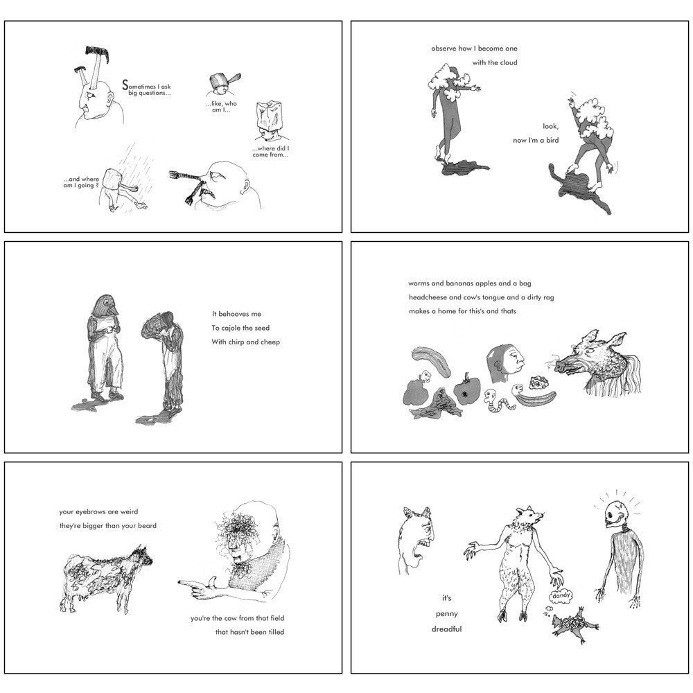 Postcards - Set of 6