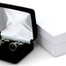 Typewriter Cuff Links - Men's Cufflinks Black & White Keys - You Choose