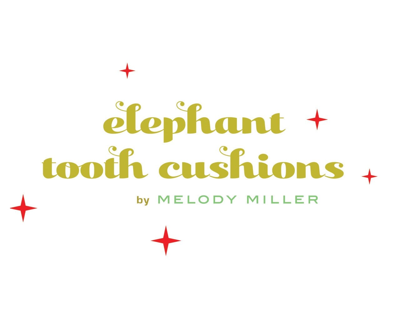 Elephant Tooth Cushion PATTERN