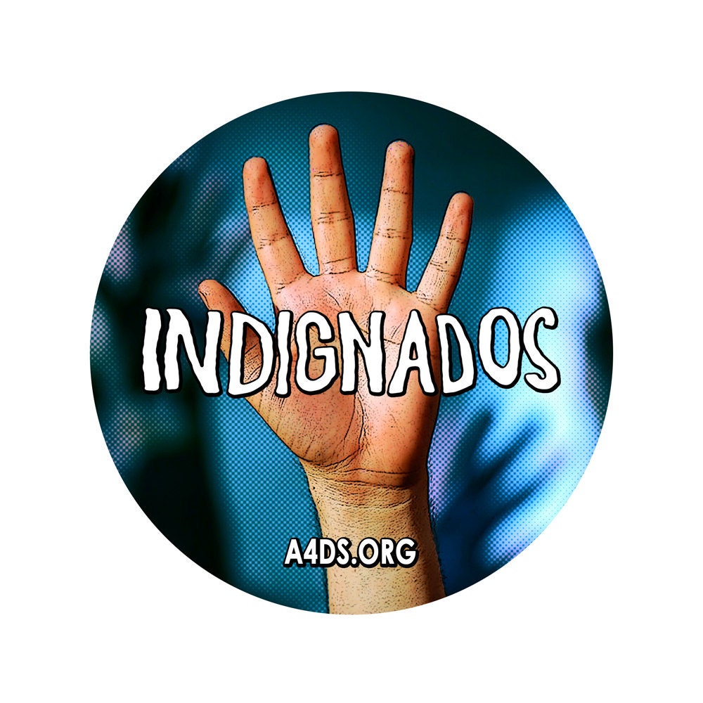 Indignados Button