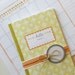 Printable Calendar and Matching Gift Tags ( PDF Blank Inside Booklet) - Flower