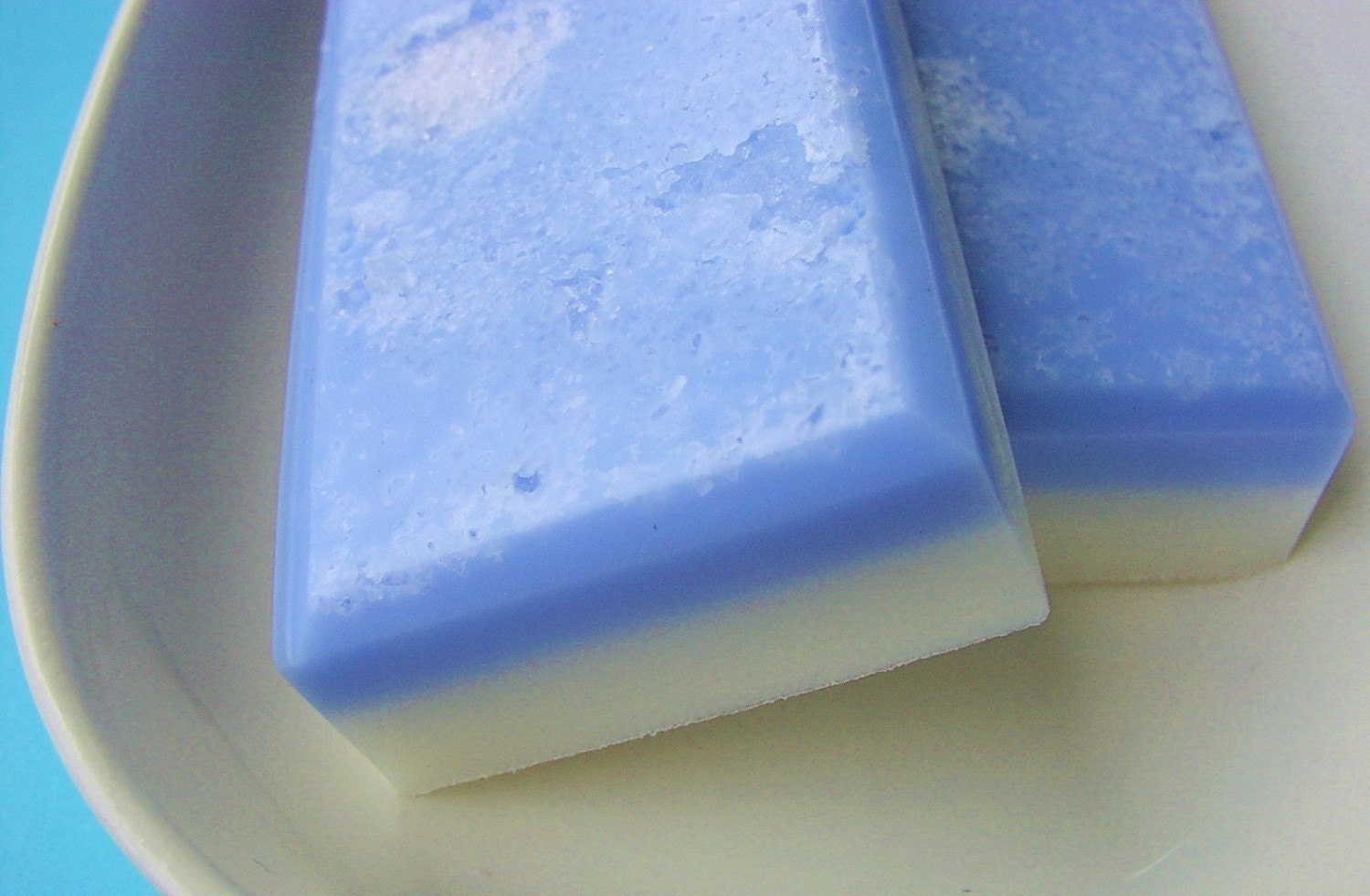 Unisex Soap - Island Inlet - Spa Soap - Unisex Scent - Island - Salt Bar Soap - Pastel Blue
