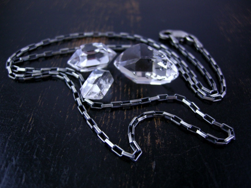 Long box chain oxidized dark finish sterling silver 18" 1.9mm necklace