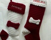 RESERVED for  BIOLOGISTDOC - Custom Christmas Stockings