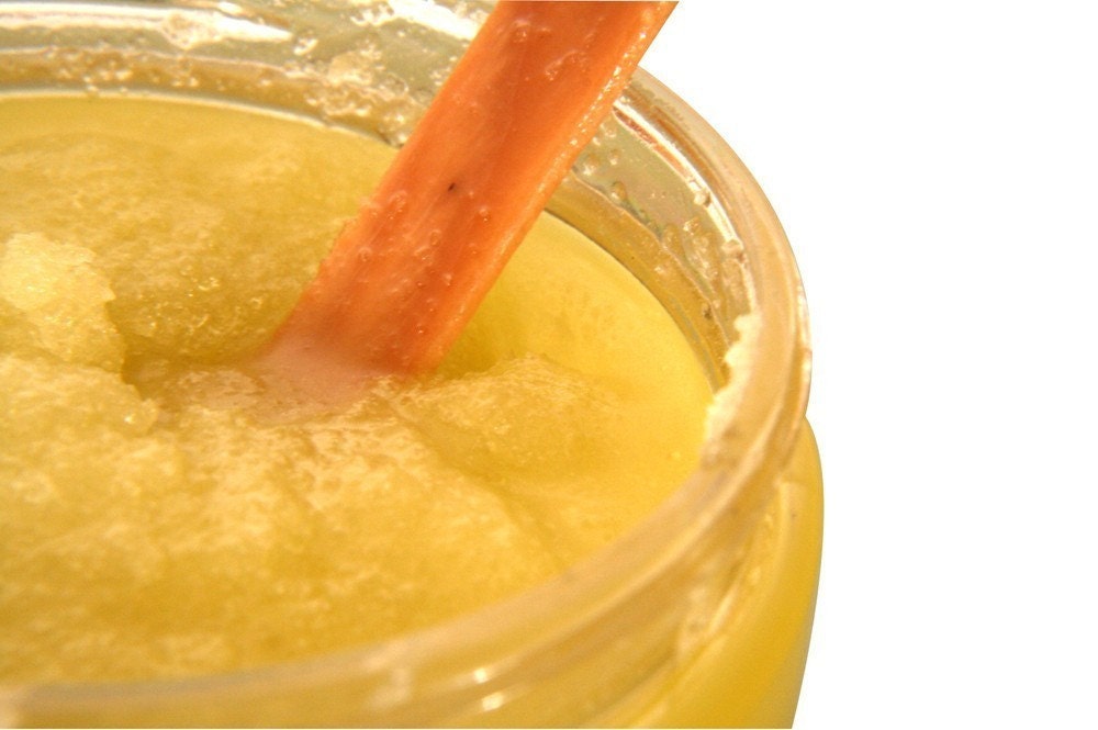 Sweet Citrus and Lavender Body Polish - 8 oz - Handmade Sugar Scrub