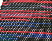 Rag Rug Hand Woven  30 x 19