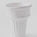 50% off SECOND SALE - 1 SET of porcelain sugar cones