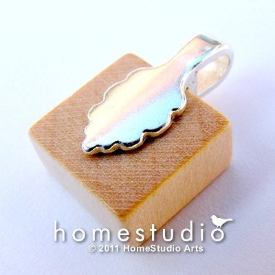 Memorial Day Sale: MINI LETTER CHARM - from a Scrabble Game Tile, handmade by HomStudio