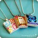 Moving Sale - SERENITY PRAYER : a pendant charm made from a Scrabble Game Tile game piece. Necklace chain sold separately