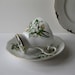 RESERVED FOR MARGO Vintage Queen Anne Musical Lily of the Valley Teacup & Saucer