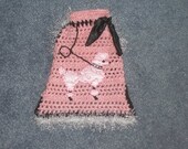 AT THE HOP - Dog Sweater - 5 - 20 Lb Dogs -avail with or without fur - Made to order