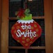 Burlap Door Hanger