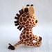 Giraffe Plush Art Doll, Rafi (Made to Order)