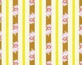 SALE--1 yard---Siobahn in Yellow, Poodle, Jennifer Paganelli for Free Spirit Fabrics