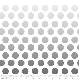 Ombre Dots---Gray---1 yard--Riley Blake