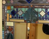 Upcycled Mosaic Mirror with an Arts and Crafts Style