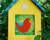 Fiesta Bird House Frame Collage