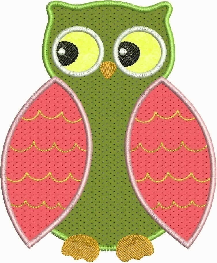 HOOT Owl Applique designs