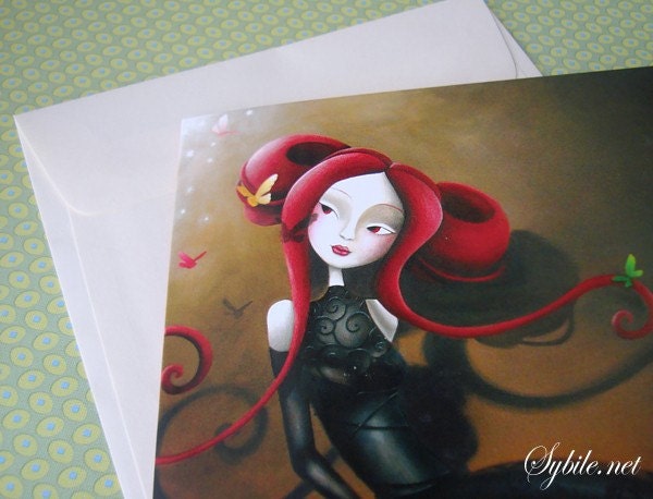 wishcard Miss papillons