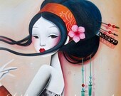 Signed print Delicate Orange
