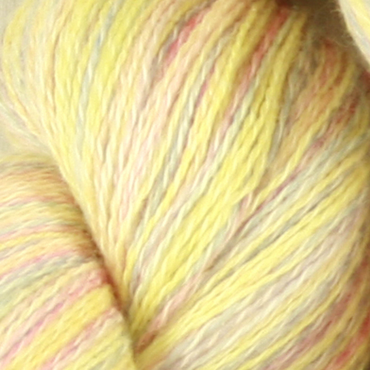 Lemon Ice- Hand Dyed Lace Weight Yarn