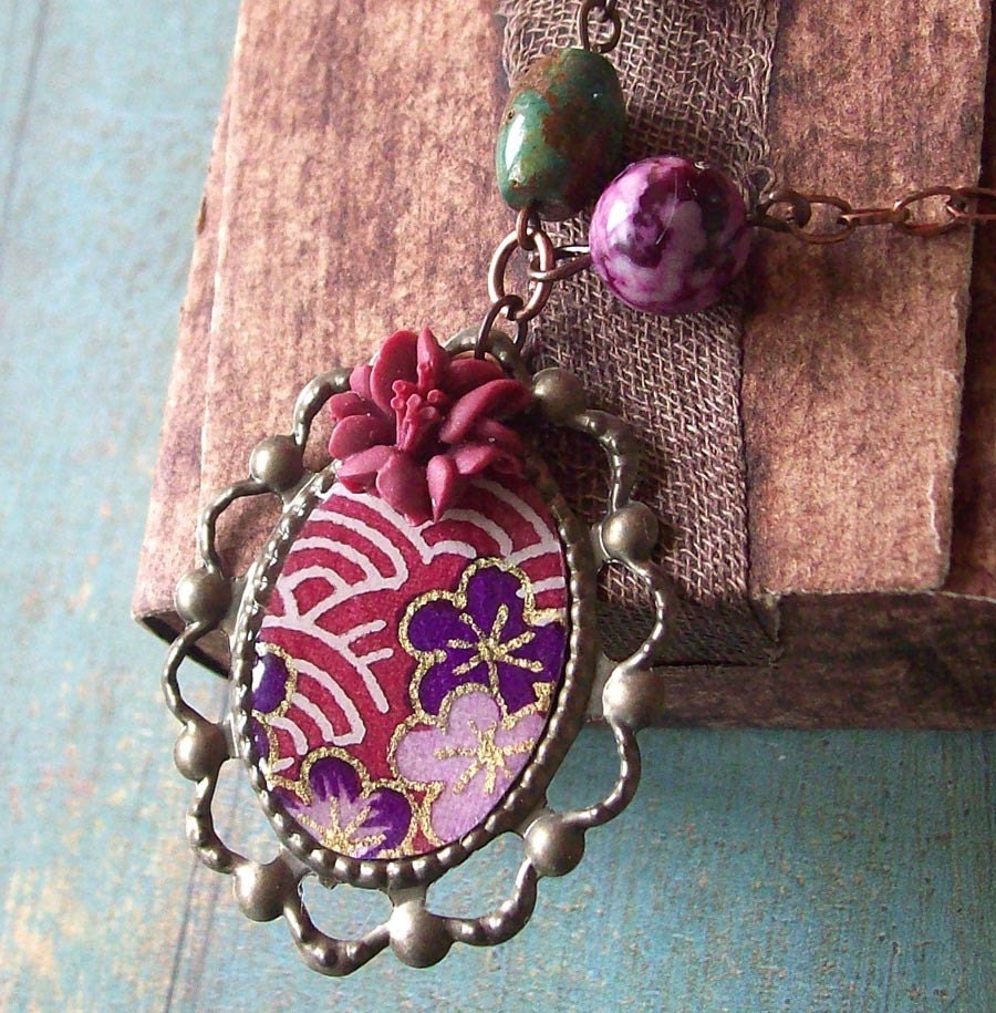 Japanese fairy tale necklace