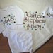 Personalized Baby Blanket Newborn Set Polka Dots Gown Cap Monogrammed